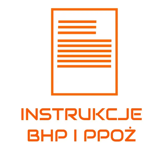 Instrukcje BHP i PPOŻ.
